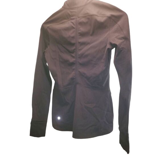 Lululemon Full Zip Running Jacket. Black Size 6 - Picture 3 of 7